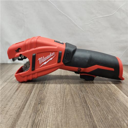 AS-IS- Milwaukee M12 12V Lithium-Ion Cordless Copper Tubing Cutter (Tool-Only)