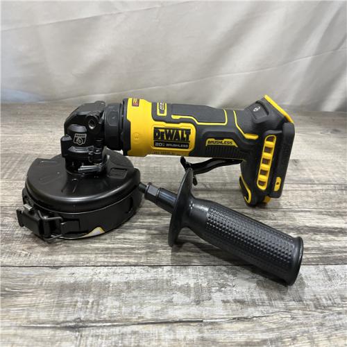 AS-IS DEWALT ATOMIC 20V MAX Cordless 4-1/2 in. Angle Grinder with Paddle Switch (Tool Only)