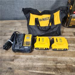 HOUSTON LOCATION - AS-IS Dewalt DCK225D2 20V MAX ATOMIC Compact Cordless Drill Driver and Impact Driver Combo Kit
