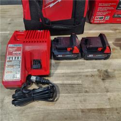 HOUSTON LOCATION - AS-IS M18 18V Lithium-Ion Brushless Cordless Compact Drill/Impact Combo Kit (2-Tool) W/(2) 2.0 Ah Batteries, Charger & Bag