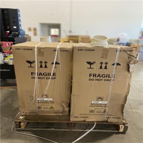 DALLAS LOCATION - Whynter Portable Air Conditioner 12 000 BTU & Heater with Dual Hose Dehumidifier & Cooling Fan - 4 UNITS