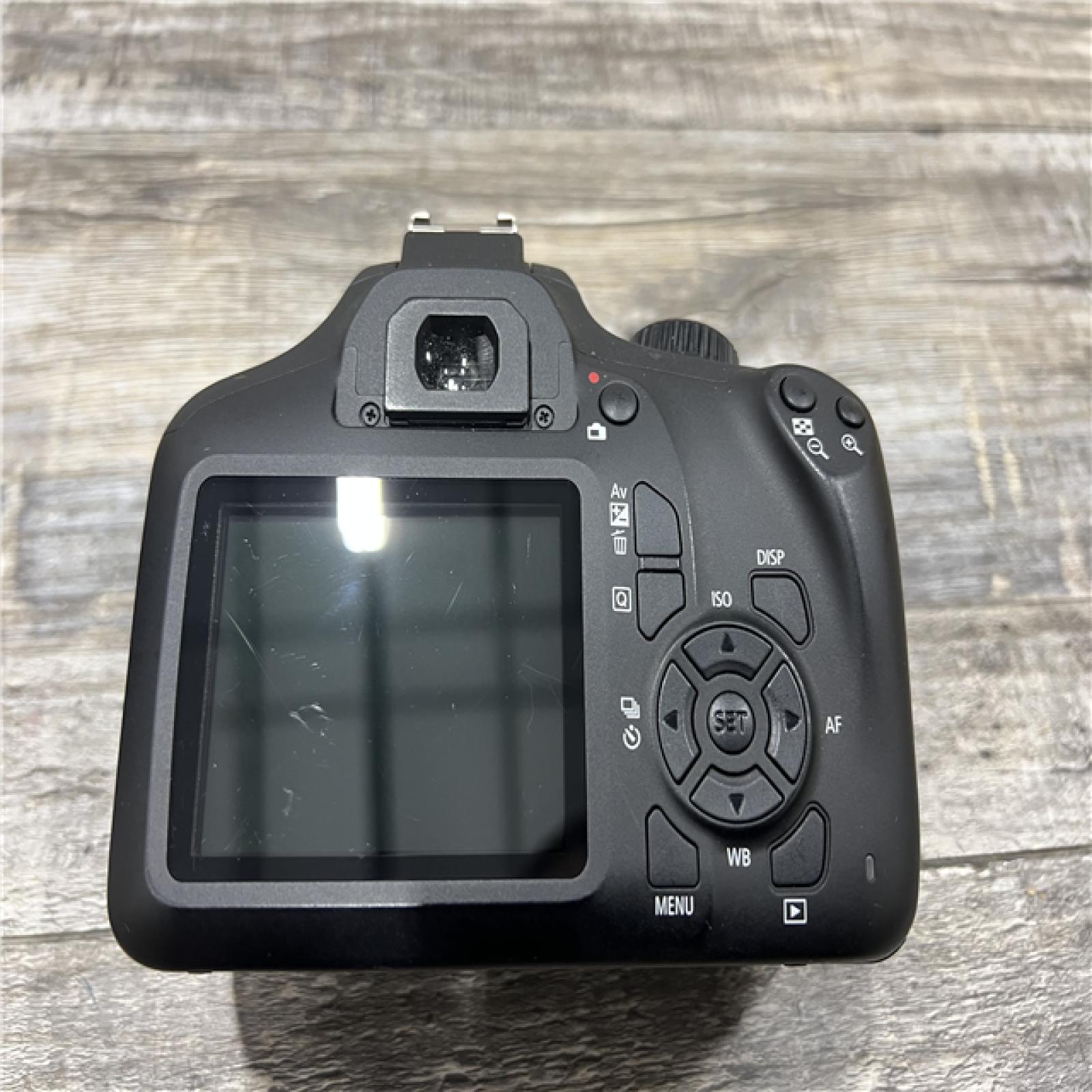 AS-IS Canon EOS Rebel T100 DSLR Camera w/ 18-55mm f/3.5-5.6 DC III Lens Kit