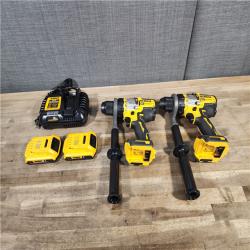 HOUSTON - LOCATION - AS-IS DEWALT 2 TOOL COMBO KIT W/(2) BATTERY & CHARGER