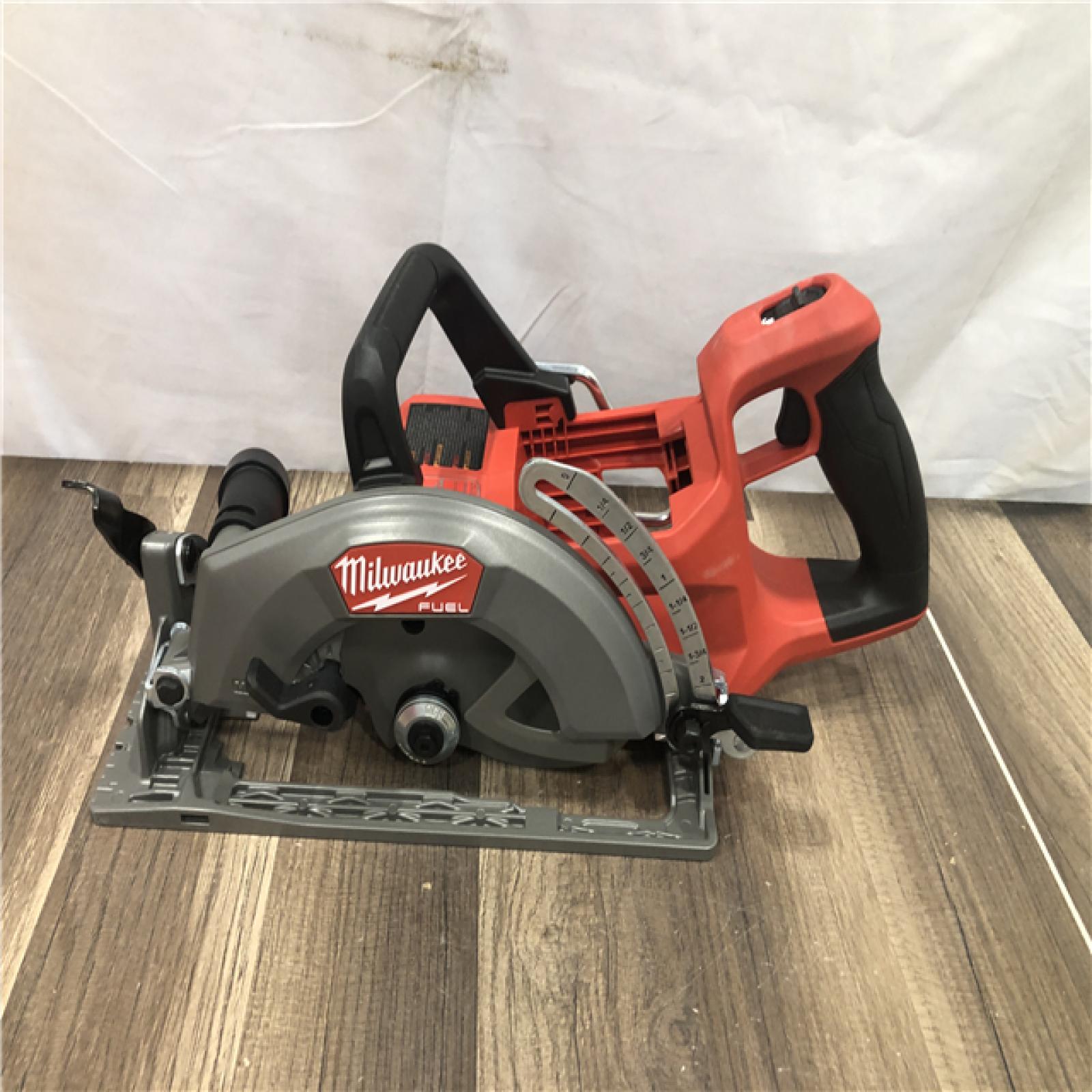AS-IS Milwaukee FUEL 18V Lithium-Ion Cordless 7-1/4 in. Rear Handle Circular Saw (Tool-Only)