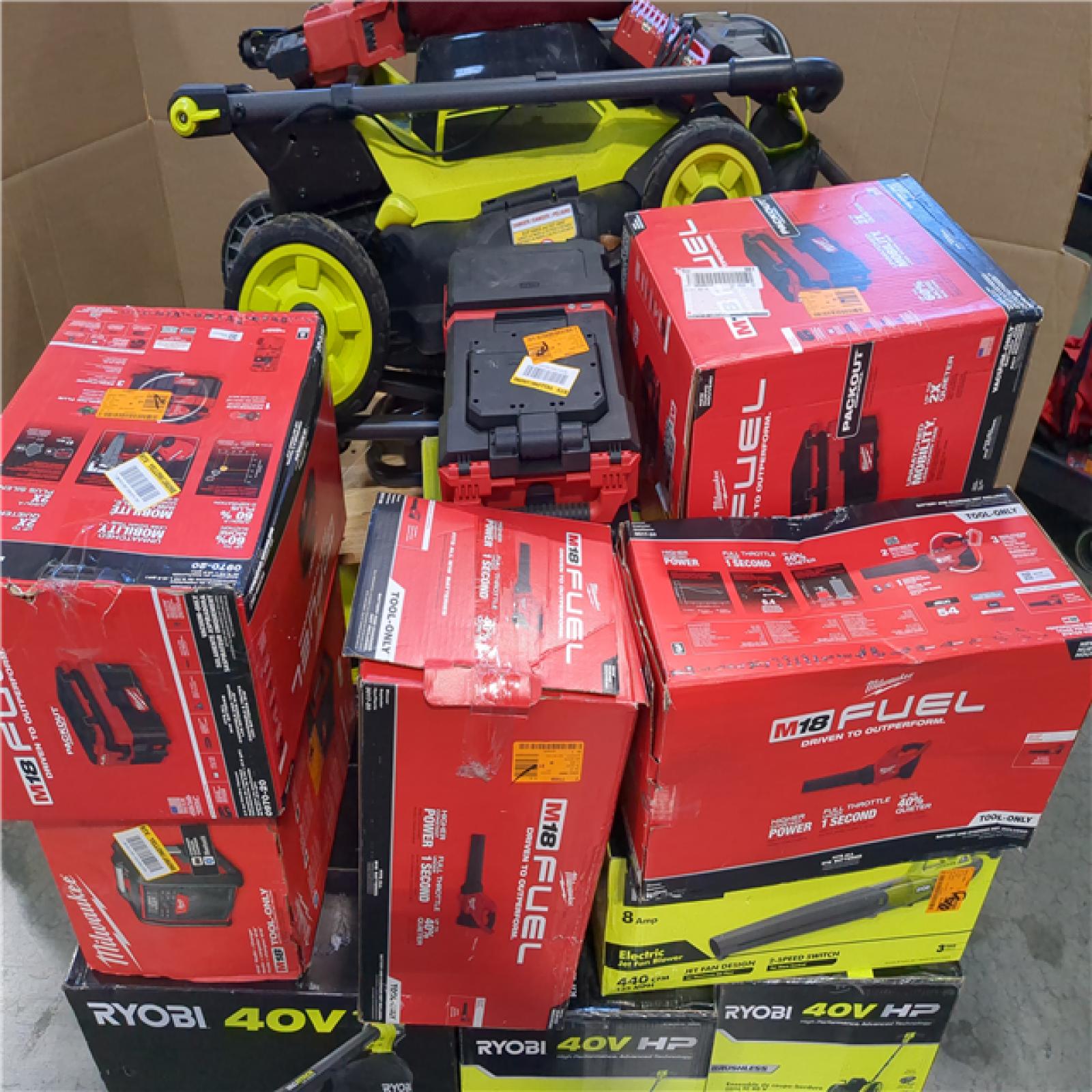 CALIFORNIA AS-IS TOOL PALLET