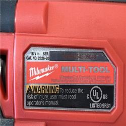 AS-IS Milwaukee 18V Lithium-Ion Cordless Oscillating Multi-Tool (Tool-Only)