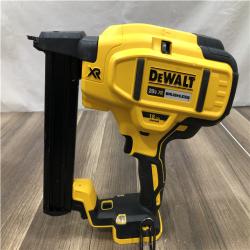 AS-IS DEWALT Cordless 18-Gauge Narrow Crown Stapler (Tool Only)