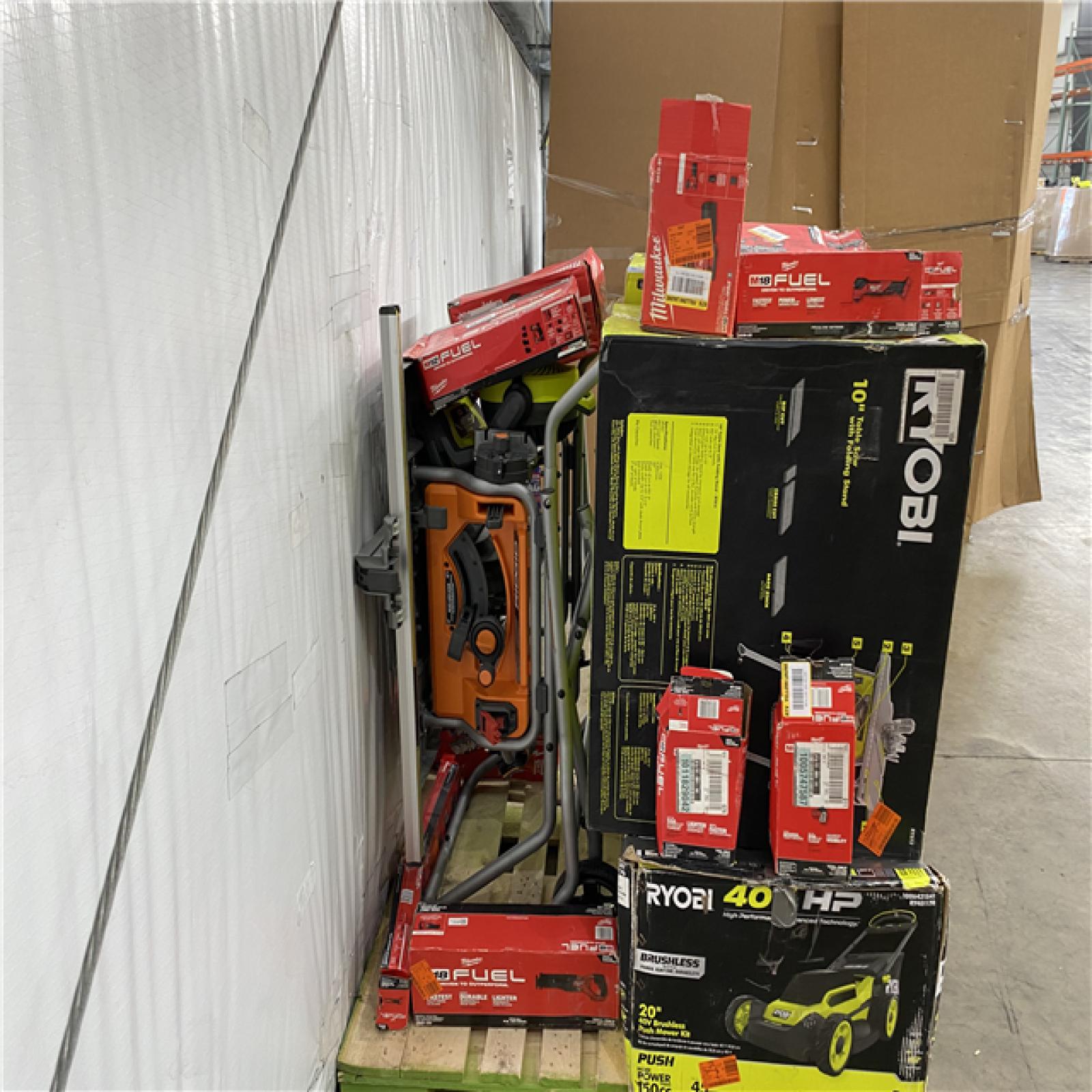Houston Location AS IS - Tool Pallet