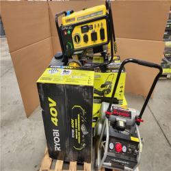 CALIFORNIA AS-IS OUTDOOR POWER EQUIPMENT