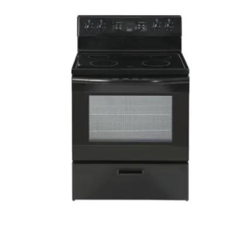 DALLAS LOCATION - Seasons® 5.2 Cu. Ft. Freestanding Electric Range, Glass Top, Black