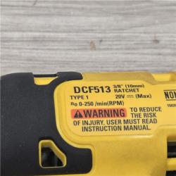 AS-IS DeWalt ATOMIC 20V MAX Cordless 3/8 in. Ratchet (Tool Only)