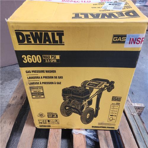 Phoenix DEWALT 3600 PSI 2.5 GPM Cold Water Gas Professional Pressure Washer with HONDA GX200 Engine