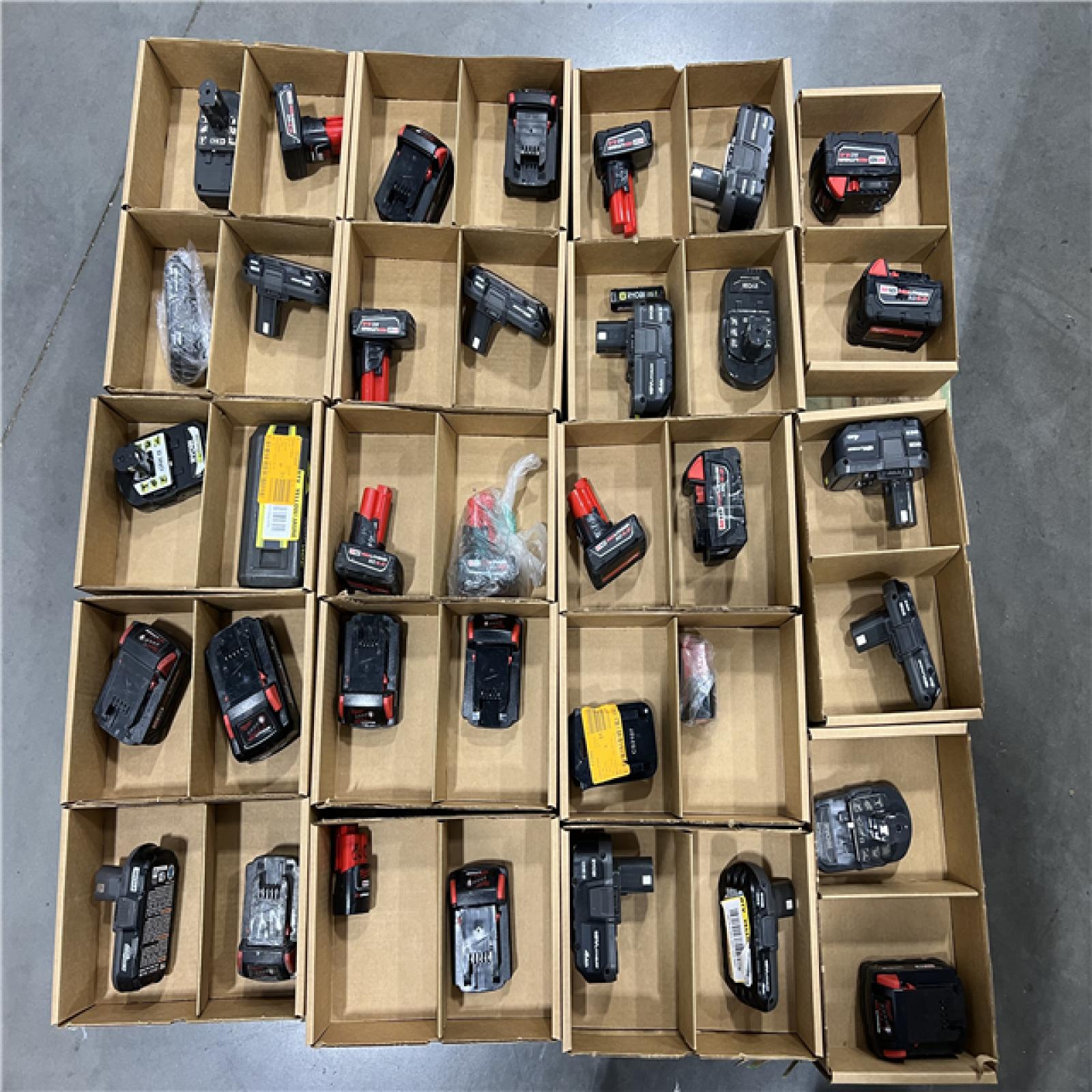 DALLAS LOCATION- AS-IS BATTERY PALLET