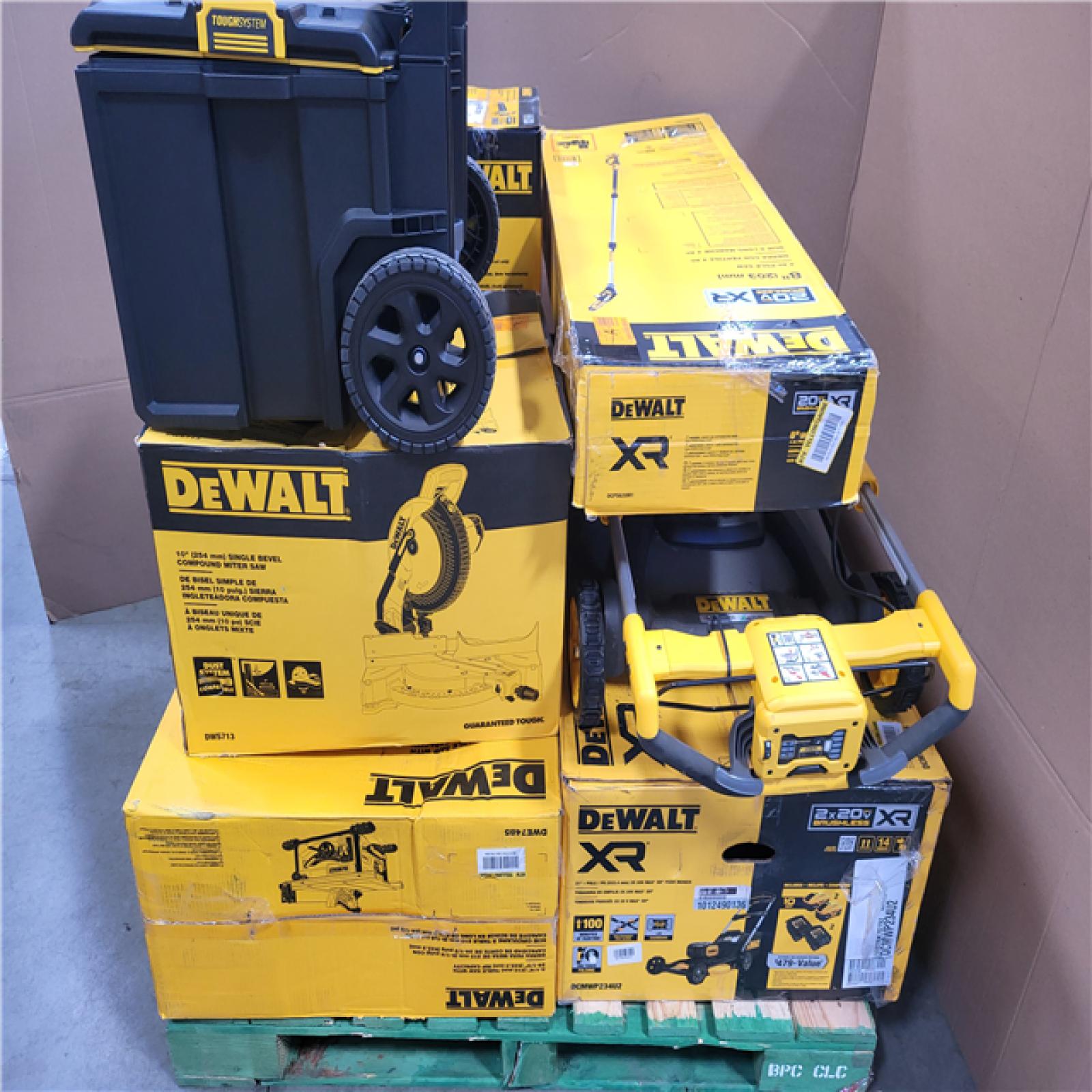 CALIFORNIA AS-IS TOOL PALLET