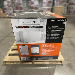 DALLAS LOCATION - Vissani 8.8 cu. ft. Manual Defrost Convertible Garage Ready Chest Freezer in White  Powered by Hubspace