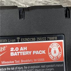 AS-IS Milwaukee 18V Lithium-Ion Brushless Cordless Compact Drill/Impact Combo Kit