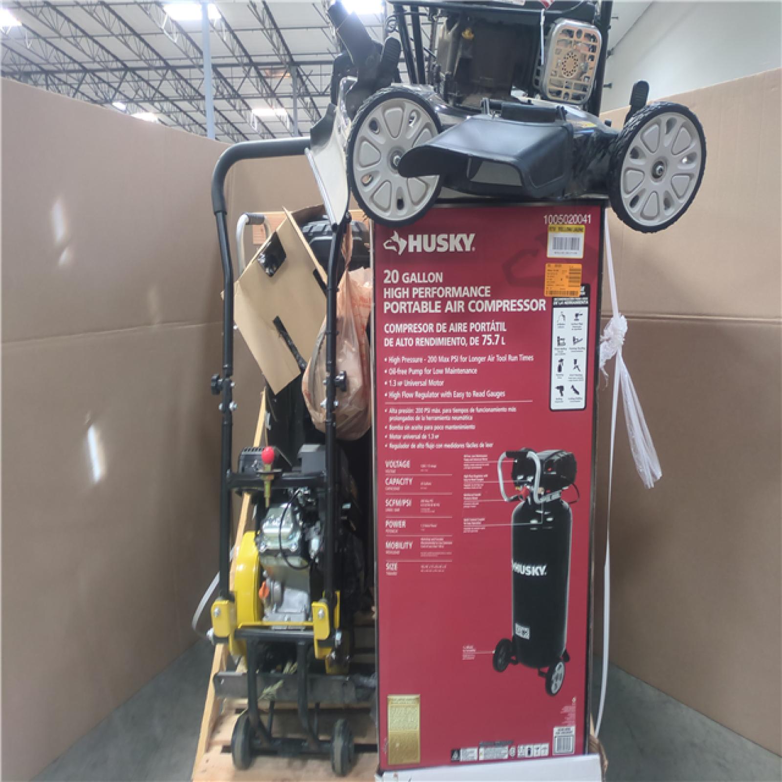 CALIFORNIA AS-IS OUTDOOR POWER EQUIPMENT