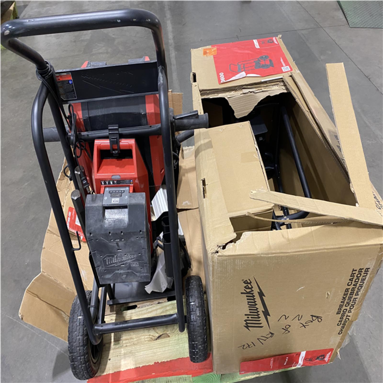 Dallas Location - As-Is Milwaukee MX FUEL Lithium-Ion Cordless 1-1/8 in. Breaker with Battery and Charger(Lot Of 2)
