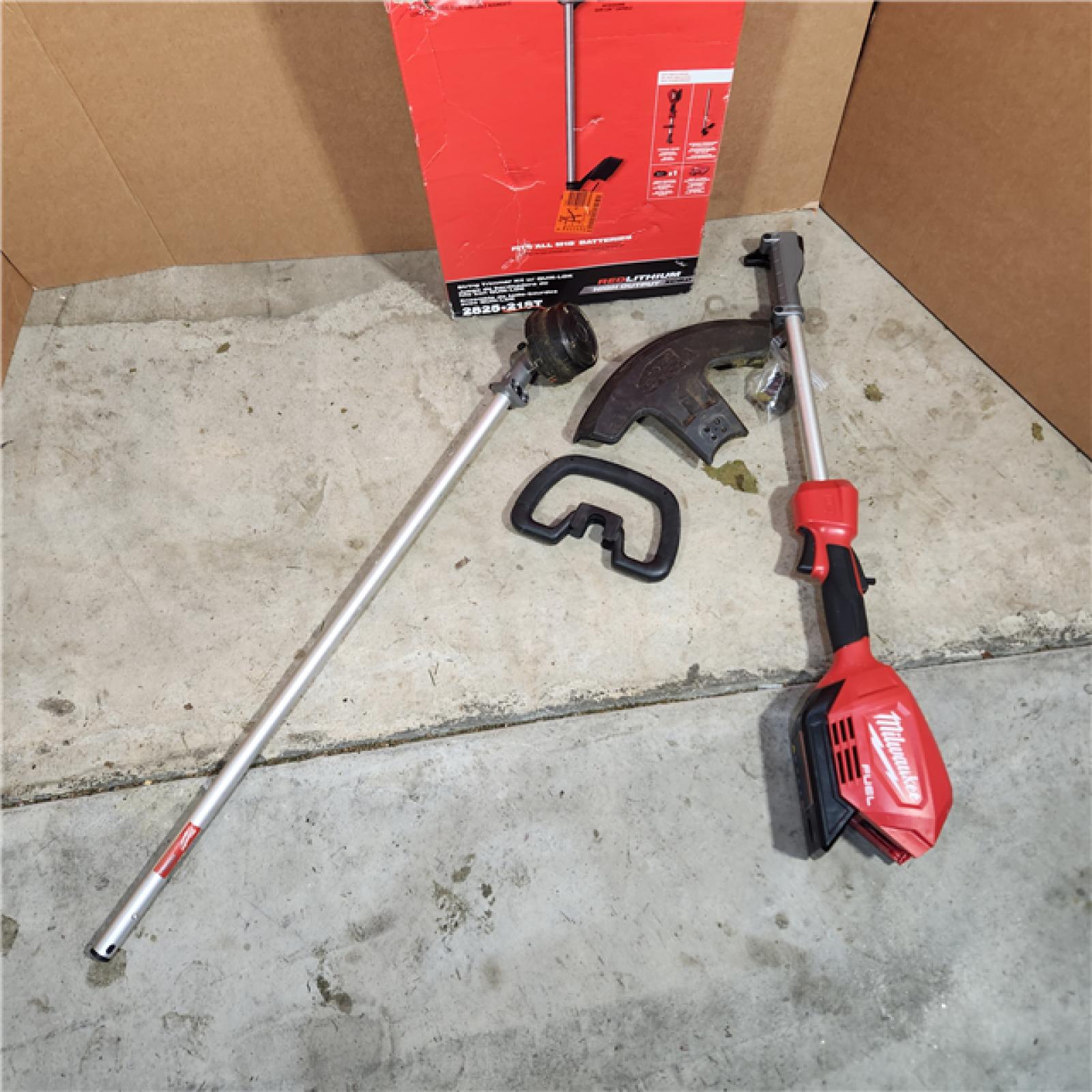 Houston location- AS-IS Milwaukee M18 FUEL String Trimmer with QUIK-LOK