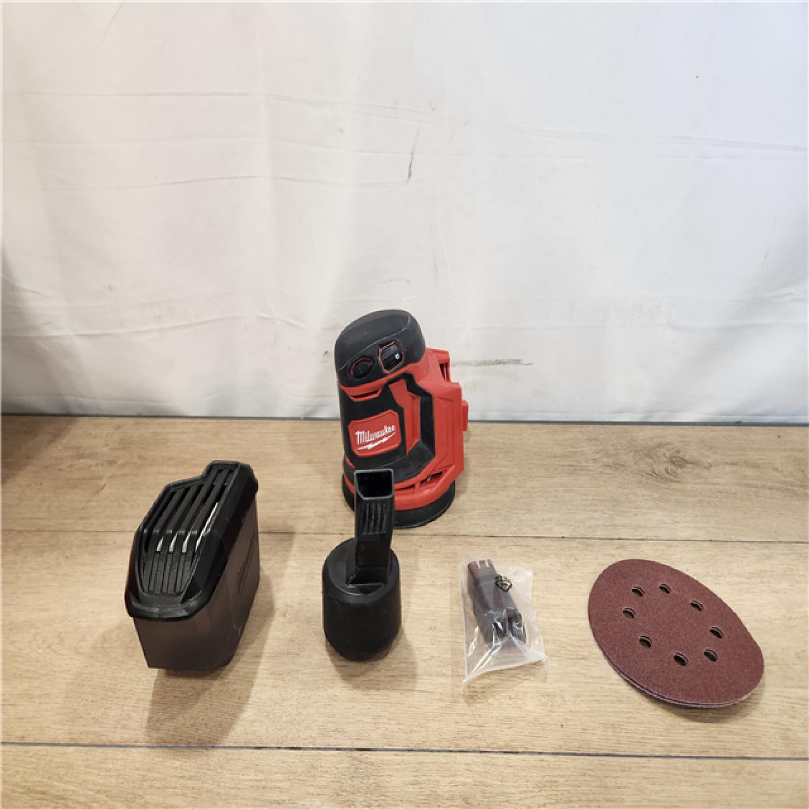 AS--IS- Milwaukee M18 18V Lithium-Ion Cordless 5 in. Random Orbit Sander (Tool-Only)