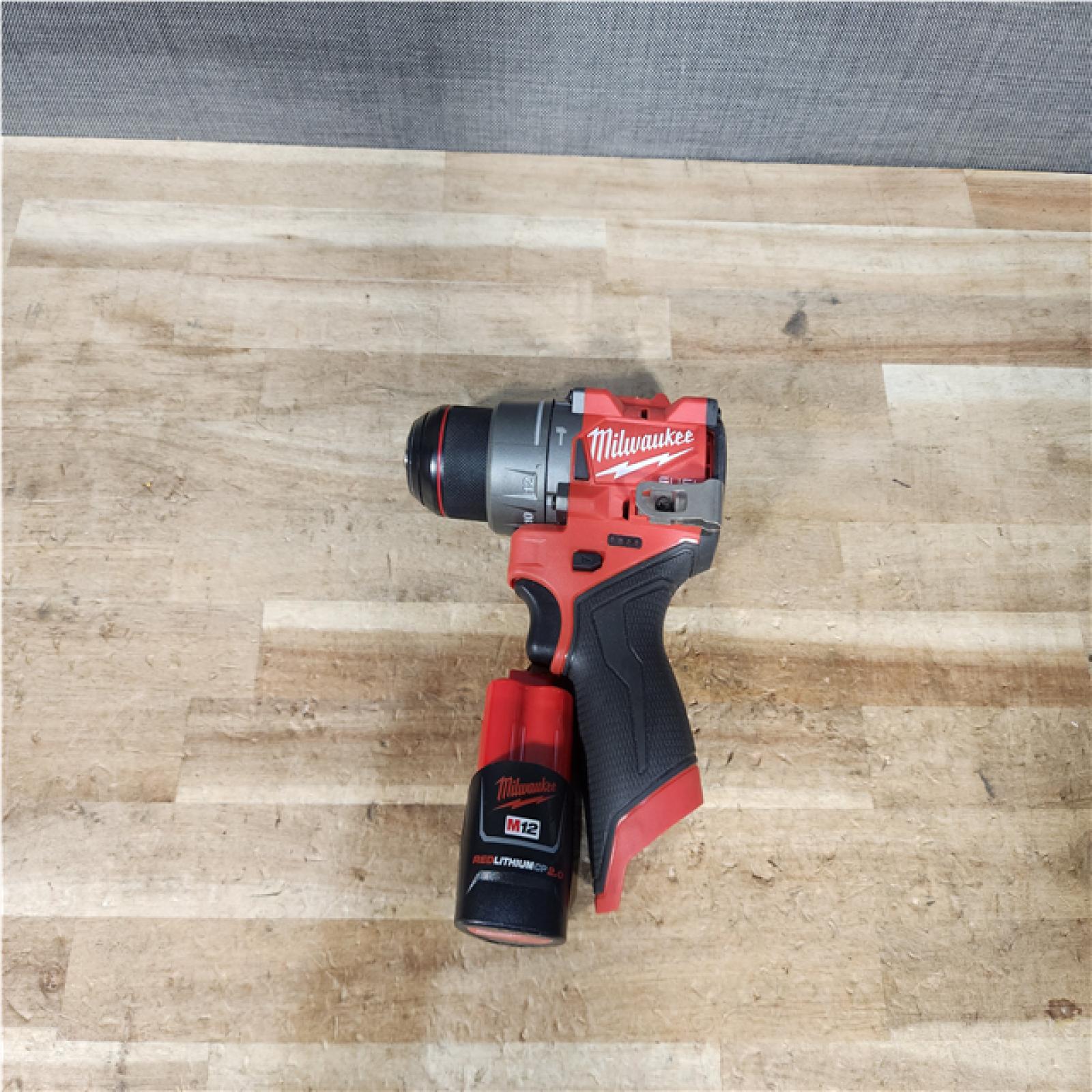 Houston Location AS-IS Milwaukee FUEL Drill and Battery