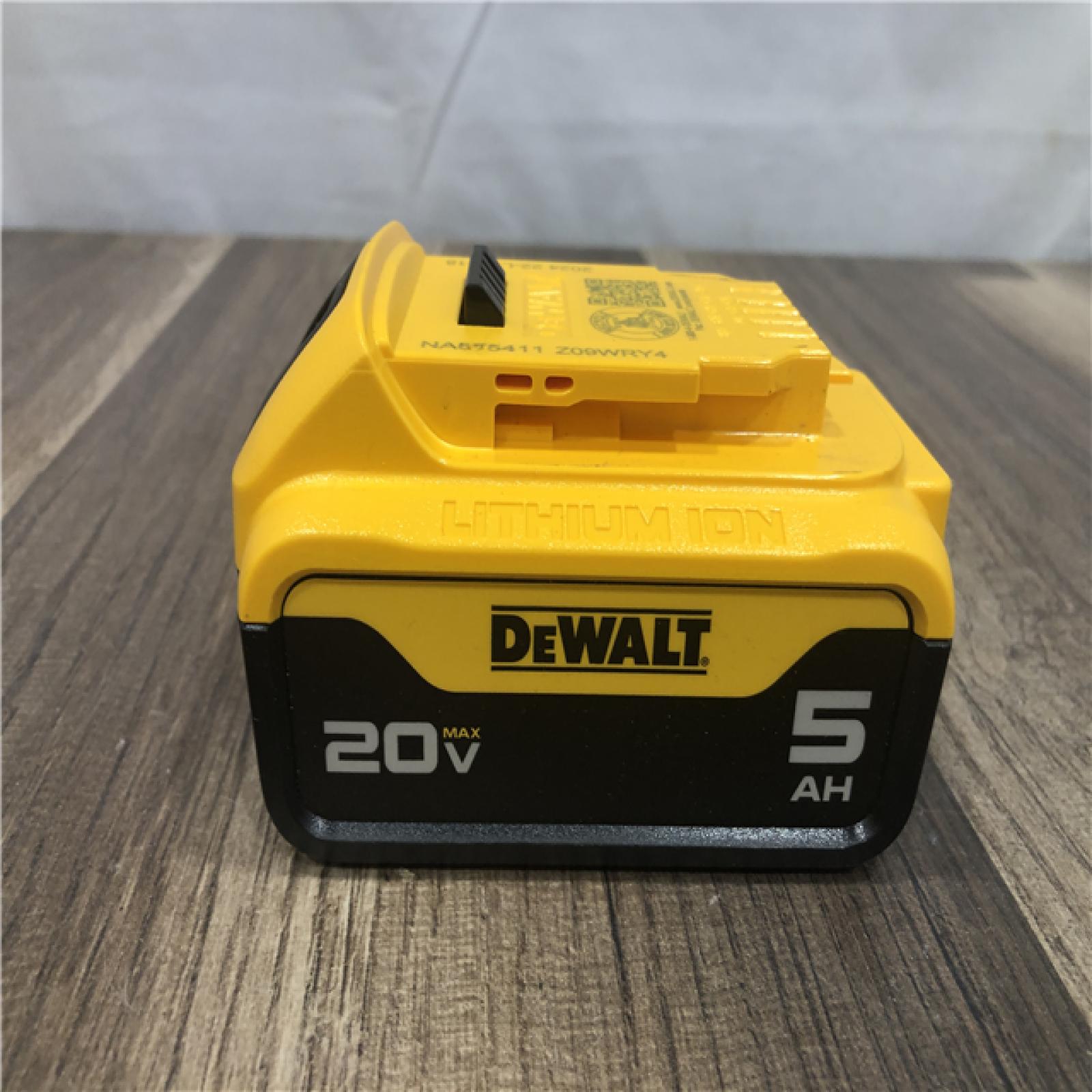 AS-IS DEWALT 20V MAX Lithium-Ion 5.0Ah Battery (2-Pack)