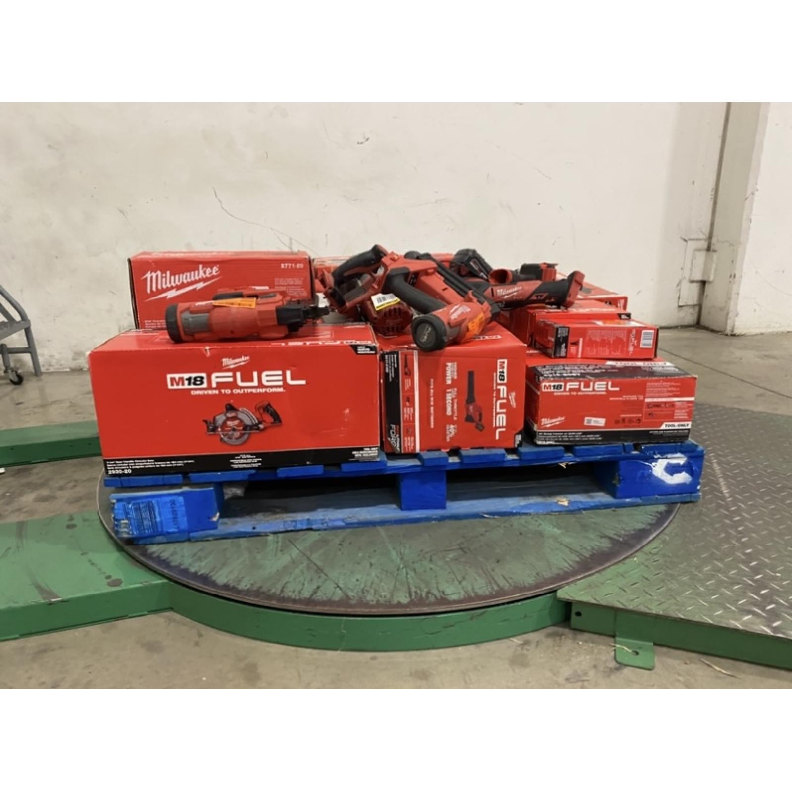 Dallas Location - As-Is MILWAUKEE Tool Pallet