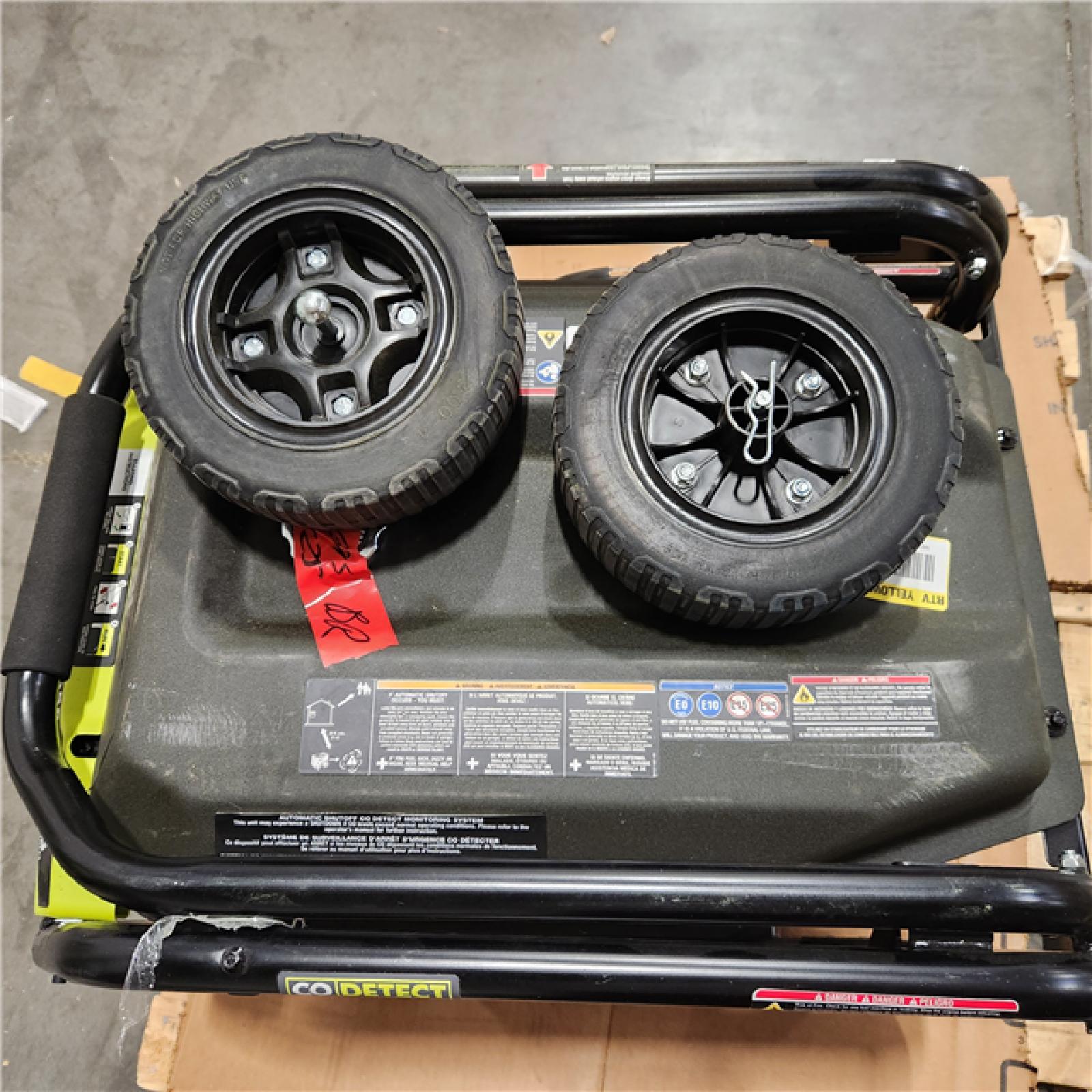 Dallas Location - As-Is RYOBI 6,500-Watt Gasoline Powered Portable Generator