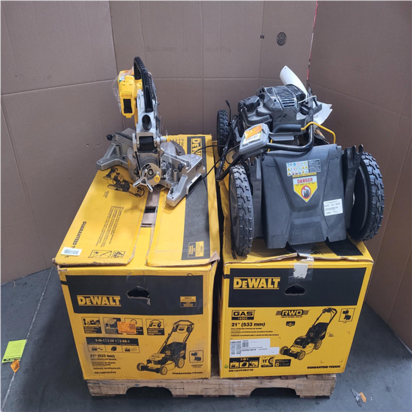 CALIFORNIA AS-IS OUTDOOR POWER EQUIPMENT