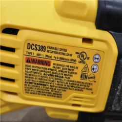 AS-IS DEWALT FLEXVOLT 60V MAX Cordless Reciprocating Saw (Tool Only)