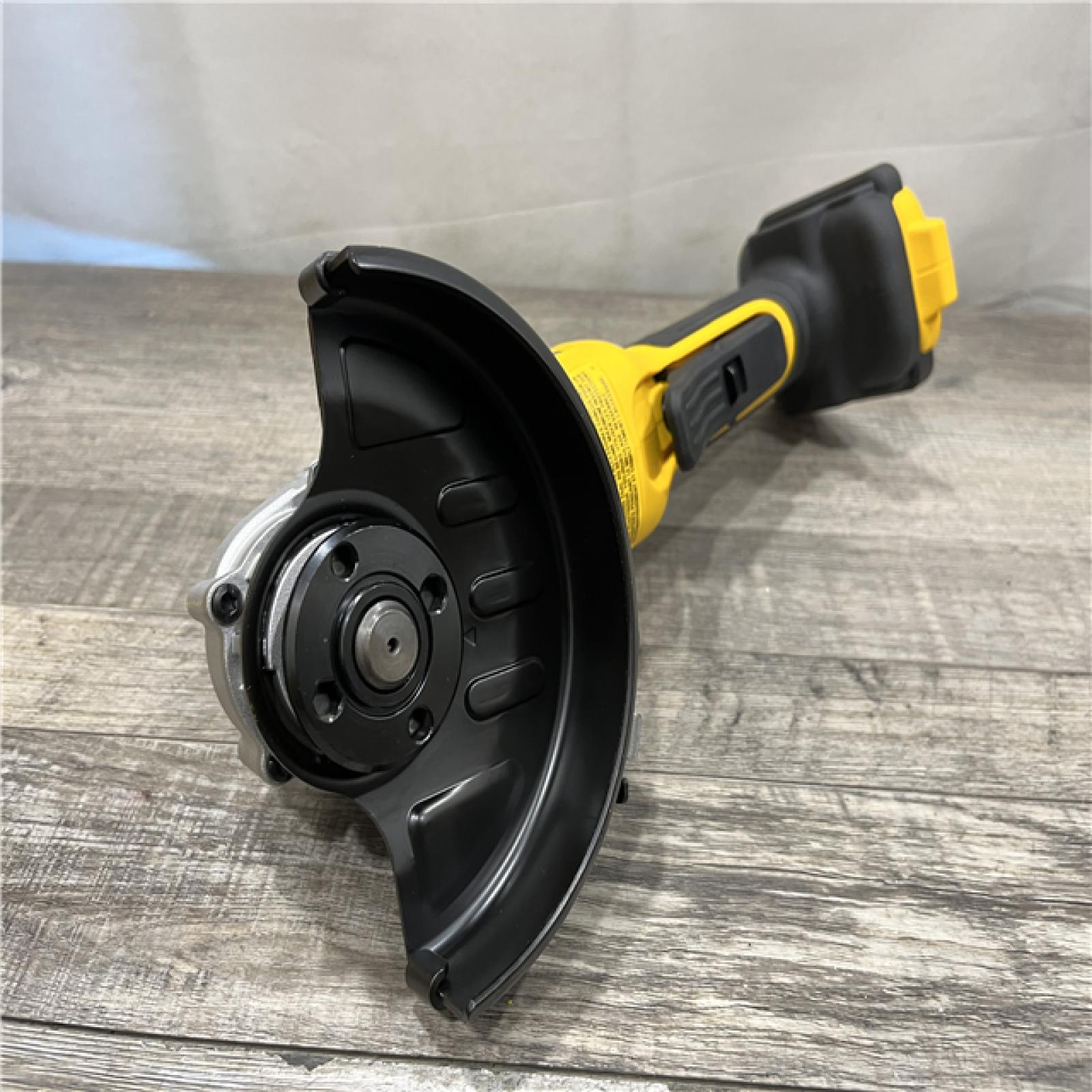 AS-IS DEWALT 20V MAX Cordless Brushless 4-1/2 in. Angle Grinder with Paddle Switch (Tool Only)