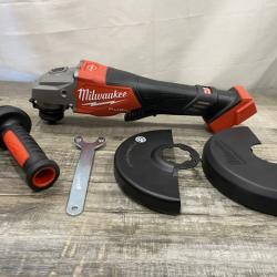 AS-IS Milwaukee FUEL 18-Volt Lithium-Ion Brushless Cordless 4-1/2 in./6 in. Braking Grinder with Paddle Switch (Tool-Only)