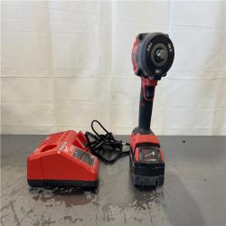 AS-IS- Milwaukee 1/2  Impact Wrench Battery and Charger