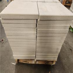 Phoenix AS-IS Oldcastle 15.75 in. x 15.75 in. x 1.75 in. White Concrete Step Stone (90- Piece Pallet)