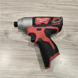 AS-IS Milwaukee 12V Cordless Hex Impact Driver Compact Kit