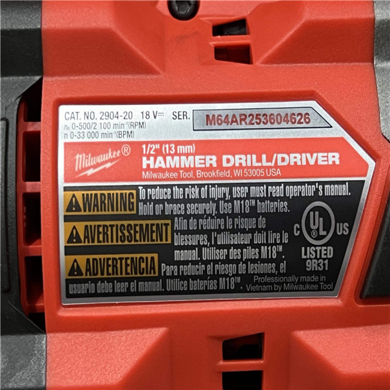 NEW Milwaukee FUEL 18V Lithium-Ion Brushless Cordless Hammer Drill and Impact Driver Combo Kit