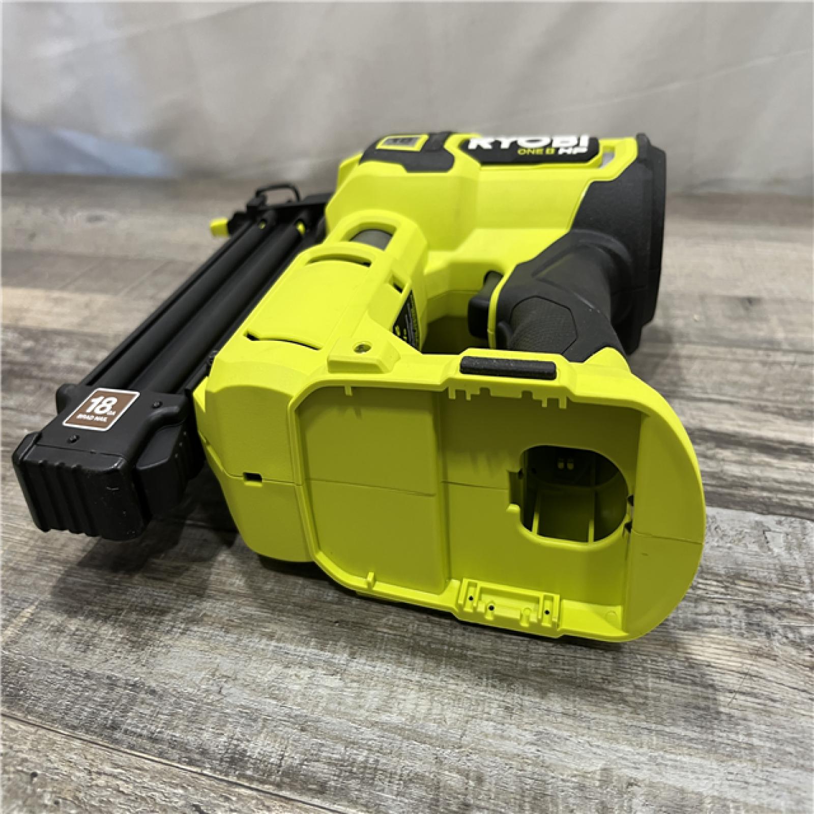 AS-IS RYOBI ONE+ HP 18V 18-Gauge Brushless Cordless AirStrike Brad Nailer (Tool Only)