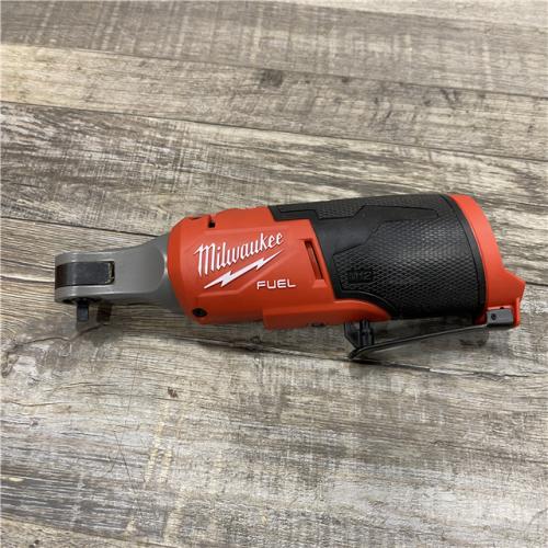AS-IS Milwaukee FUEL 12V Lithium-Ion Brushless Cordless High Speed 1/4 in. Ratchet (Tool-Only)