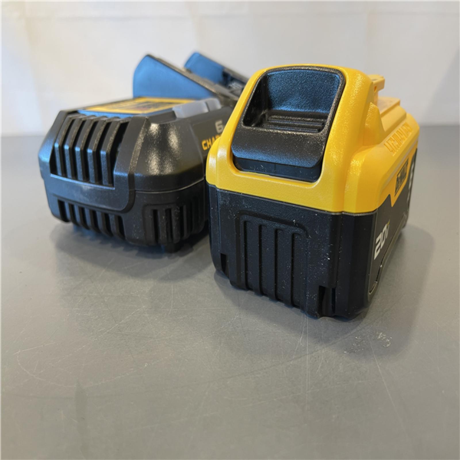 Like New! - Dewalt 20V Lithium-Ion 6.0Ah Battery Pack & Charger Kit
