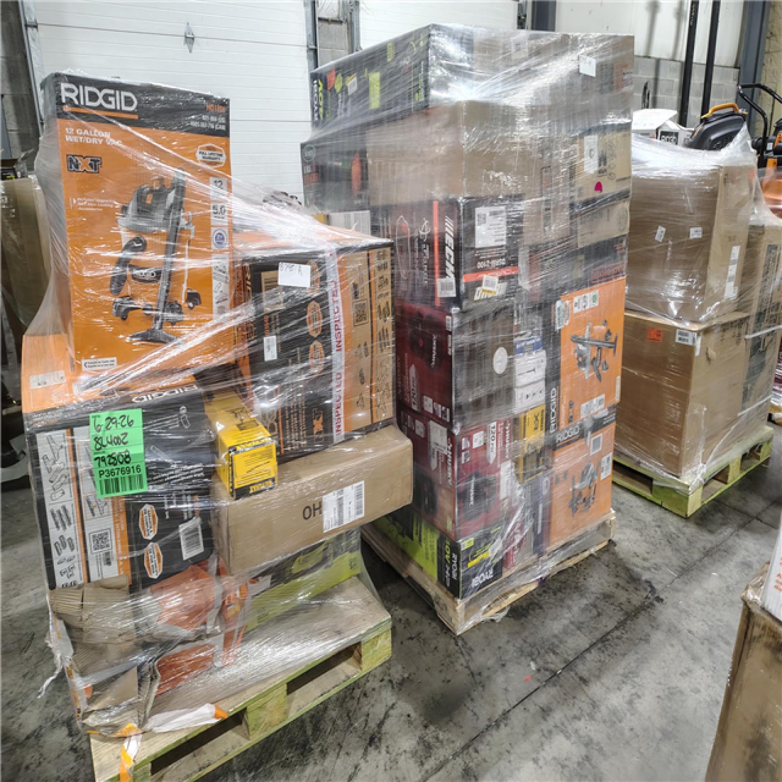 Pittston Location As-Is Tools and MorePartial Truckload (11 Pallets) 8795-A