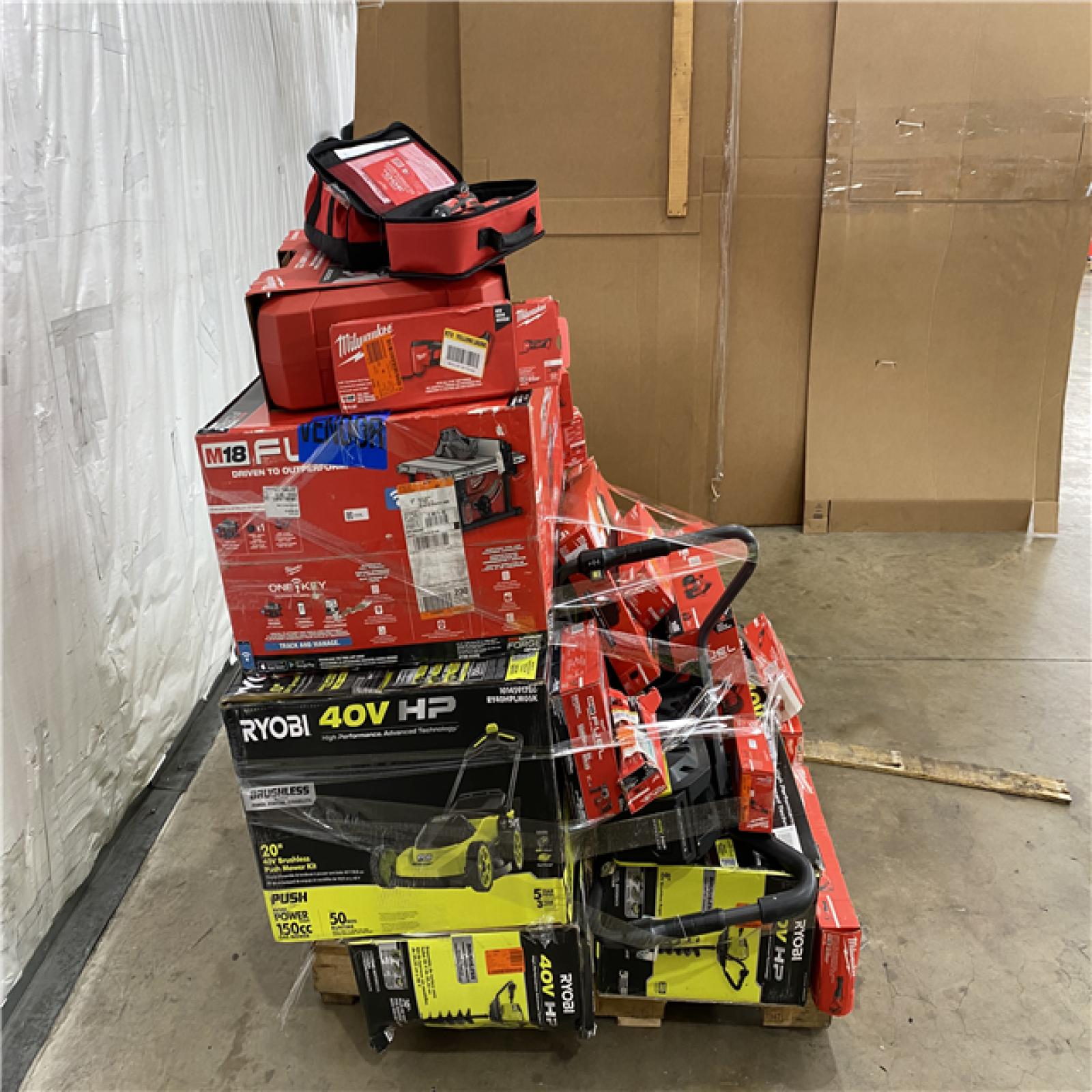 Houston Location AS IS - Tool Pallet