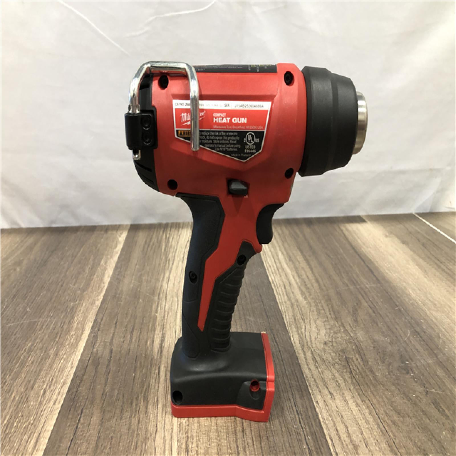 AS-IS Milwaukee 18V Lithium-Ion Cordless Compact Heat Gun (Tool-Only)