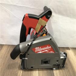 AS-IS Milwaukee FUEL 18V Lithium-Ion Cordless Brushless 6-1/2 in. Plunge Cut Track Saw (Tool-Only)