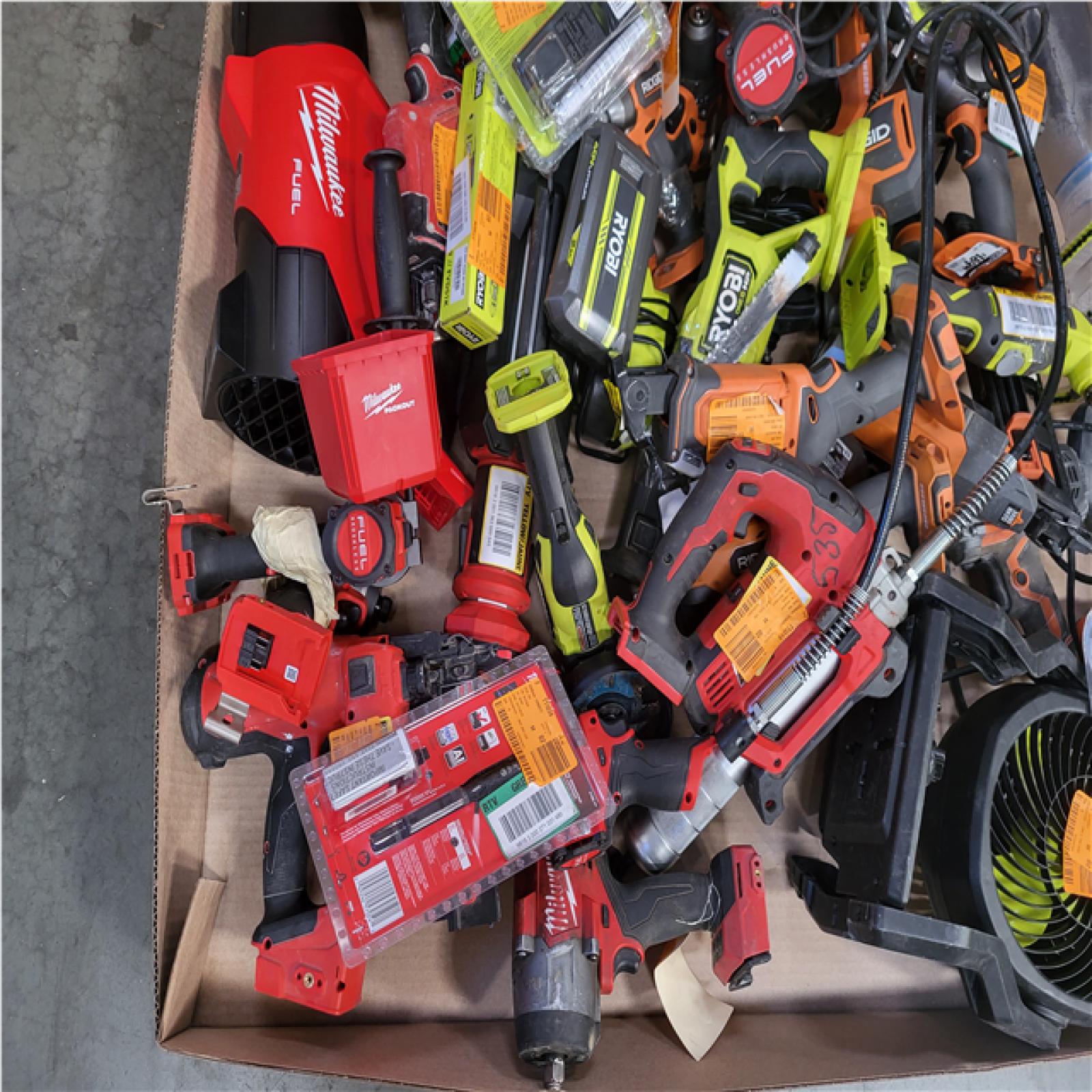 CALIFORNIA AS-IS TOOL PALLET