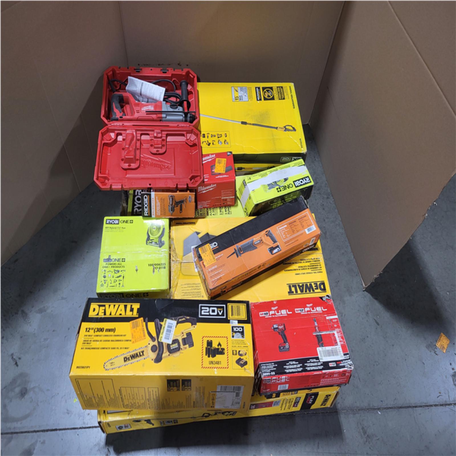 CALIFORNIA AS-IS TOOL PALLET