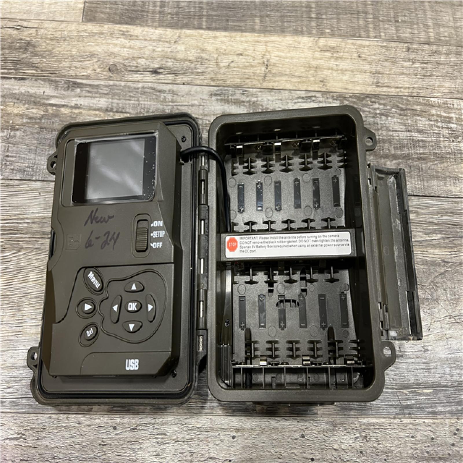 AS-IS Spartan Camera GC-LR4b2 Gocam Bluegrass Blackout Camera