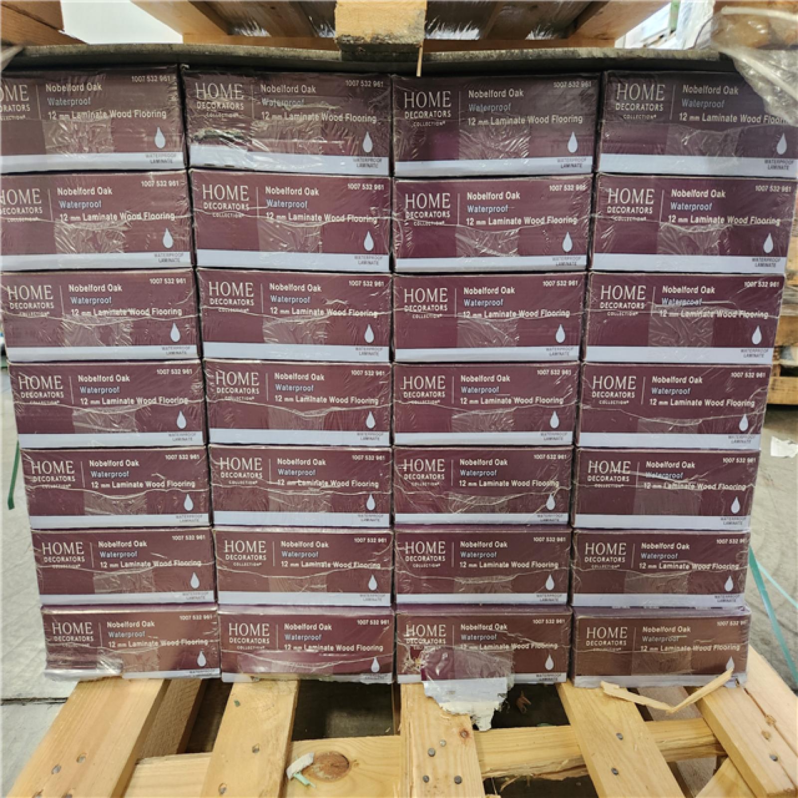 Phoenix NEW Home Decorators Collection Nobelford Oak 12mm T x 7.56 in. W Waterproof Laminate Wood Flooring (446 sq. ft./28 Case)