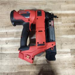HOUSTON LOCATION - AS-IS Milwaukee  FUEL 18-Volt Lithium-Ion Brushless Cordless Gen II 18-Gauge Brad Nailer (Tool-Only)