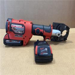 NEW! - Milwaukee  M18 18-Volt Lithium-Ion Cordless FORCE LOGIC 600 MCM Crimper Kit W/(2) 2.0Ah Batteries, Charger, Hard Case