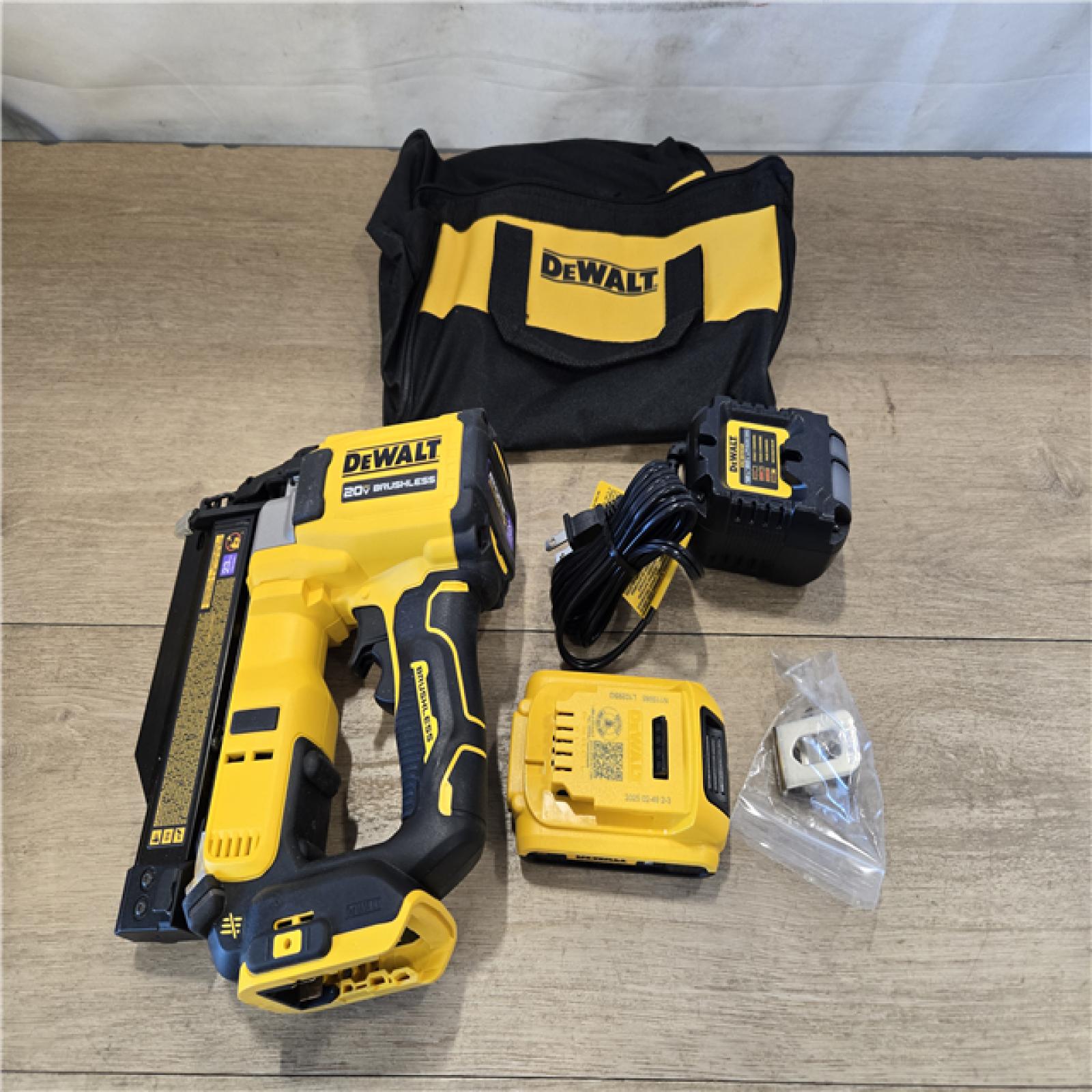 AS-IS DEWALT ATOMIC 20V MAX Cordless 23 Gauge Pin Nailer Kit
